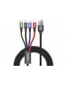 Zestaw kabli zasilający Baseus CA1T4-B01 (USB - Lightning  Micro USB  USB typu C ; 1 2m; kolor czarny) - nr 18