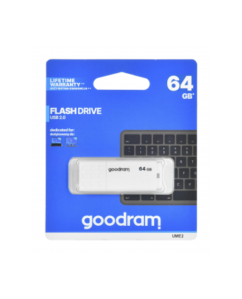 goodram Pendrive UME2 64GB USB 2.0 Biały