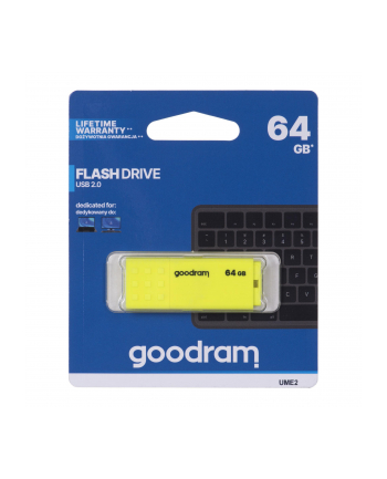 goodram Pendrive UME2 64GB USB 2.0 Żółty