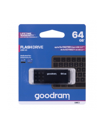 goodram Pendrive UME3 64GB USB 3.0 Czarny