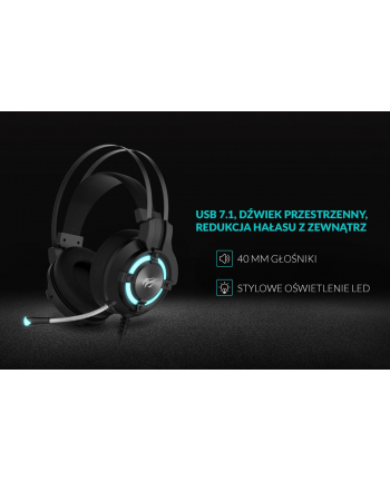 Słuchawki HAVIT H2212U (kolor czarny nr 2