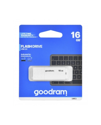goodram Pendrive UME2 16GB USB 2.0 Biały