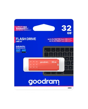 goodram Pendrive UME3 32GB USB 3.0 Pomarańczowy