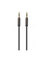 Kabel GEMBIRD CCAP-444-1M (Mini Jack M - Mini Jack M; 1m; kolor czarny) - nr 2