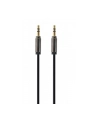 Kabel GEMBIRD CCAP-444-1M (Mini Jack M - Mini Jack M; 1m; kolor czarny) - nr 3