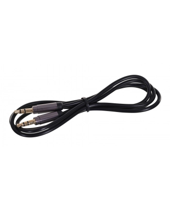 Kabel GEMBIRD CCAP-444-1M (Mini Jack M - Mini Jack M; 1m; kolor czarny) nr 1
