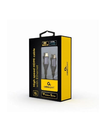 Kabel GEMBIRD Seria premium CCBP-HDMI-10M (HDMI M - HDMI M; 10m; kolor czarny) nr 2