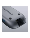aukey Aluminiowy HUB USB-C | 8w1 | RJ45 Ethernet 10/100/1000Mbps | 3xUSB 3.1 | HDMI 4k@30Hz | SD i microSD | USB-C Power Delivery 100W  CB-C71 - nr 10