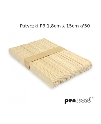 polsirhurt Patyczki P3 1,8cmx15cm 50szt kolor drzewa