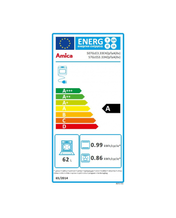 amica Kuchnia gazowo-elektryczna 57GCES3.33HZPTAA(XX)