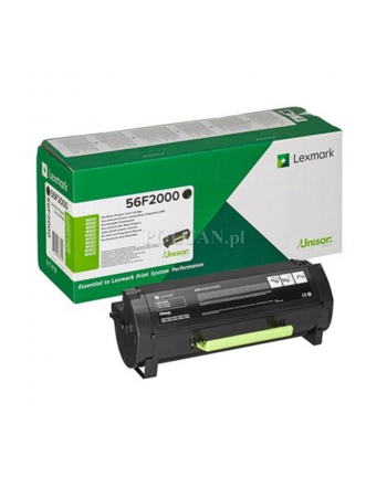 lexmark Toner 56F2H0E Czarny High Yield