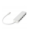 digitus HUB/Koncentrator 4-portowy USB 3.0 SuperSpeed z Typ C Power Delivery, aluminium - nr 35