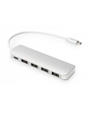 digitus HUB/Koncentrator 4-portowy USB 3.0 SuperSpeed z Typ C Power Delivery, aluminium - nr 69