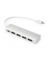 digitus HUB/Koncentrator 4-portowy USB 3.0 SuperSpeed z Typ C Power Delivery, aluminium - nr 74