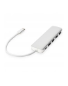 digitus HUB/Koncentrator 4-portowy USB 3.0 SuperSpeed z Typ C Power Delivery, aluminium - nr 76