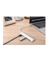 digitus HUB/Koncentrator 4-portowy USB 3.0 SuperSpeed z Typ C Power Delivery, aluminium - nr 80