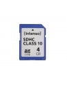 intenso Karta pamięci SDHC 4GB class 10 - nr 1