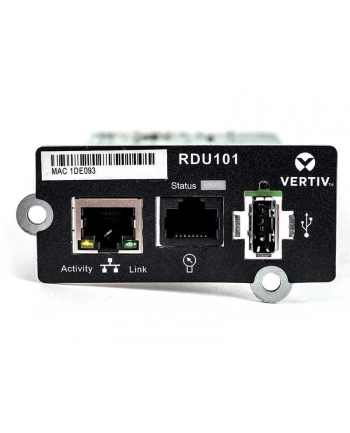 vertiv Karta sieciowa Liebert GXT5 Intellislo Comms Card RDU101