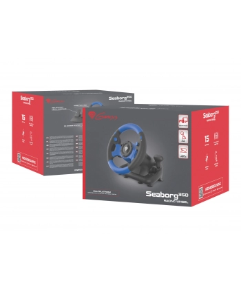natec Kierownica Genesis Seaborg 350 PC/PS3/PS4/XONE/X360/NSWITCH nr 1