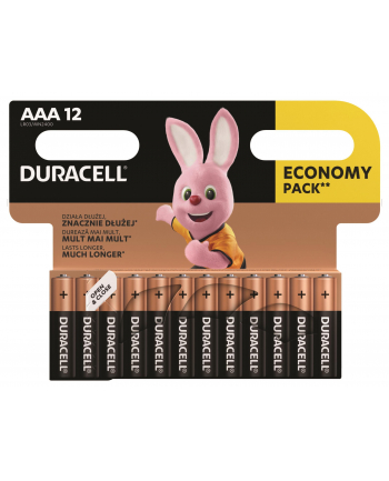 duracell Baterie Basic AAA/LR3 12szt blister