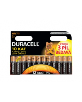 duracell Baterie Basic AA/LR6 12szt blister