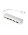 digitus HUB/Koncentrator 4-portowy USB 3.0 SuperSpeed z Typ C Power Delivery, aluminium - nr 62