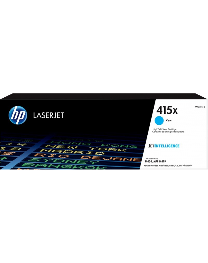 hp inc. Toner W2031XH Cyan Contract Cartridge główny