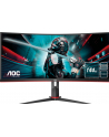 aoc Monitor CU34G2X/BK 34 cale VA 144Hz 1ms HDMIx2 DP - nr 51