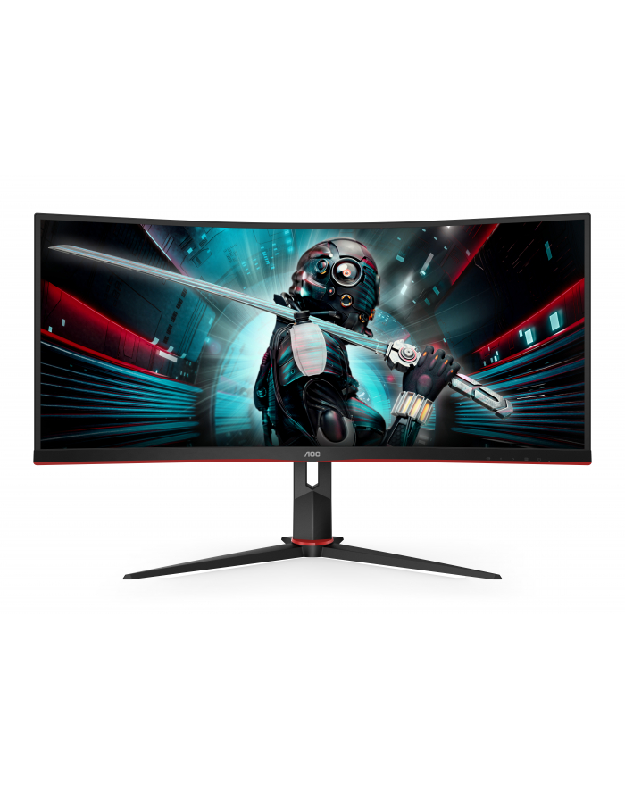 aoc Monitor CU34G2X/BK 34 cale VA 144Hz 1ms HDMIx2 DP główny