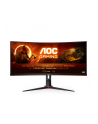 aoc Monitor CU34G2X/BK 34 cale VA 144Hz 1ms HDMIx2 DP - nr 97