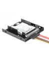 digitus Ramka montażowa/Adapter SSD/HDD 2x 2.5' do 3.5' (ATA, SATA, SSD) metalowa ,zestaw z kablami, czarna - nr 14