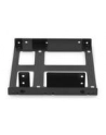 digitus Ramka montażowa/Adapter SSD/HDD 2x 2.5' do 3.5' (ATA, SATA, SSD) metalowa ,zestaw z kablami, czarna - nr 17