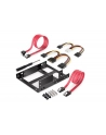 digitus Ramka montażowa/Adapter SSD/HDD 2x 2.5' do 3.5' (ATA, SATA, SSD) metalowa ,zestaw z kablami, czarna - nr 19