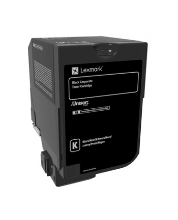 lexmark Toner CS720, CS725 BLACK 3K 74C20KE nr 1