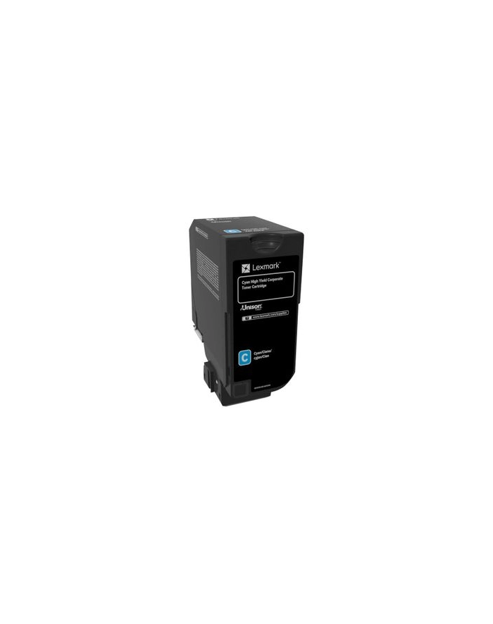 lexmark Toner CS725 cyan 12k 74C2HCE główny