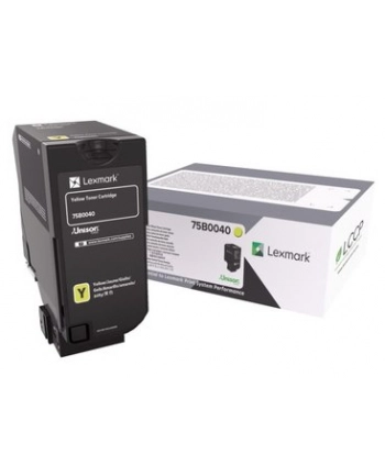 lexmark Toner CS/CX 727,CS728 10K YE 75B0040 nr 1