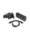 natec Hub USB 4 porty Mantis 2 USB 3.0 z włącznikiem + zasilacz - nr 25