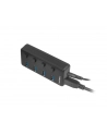 natec Hub USB 4 porty Mantis 2 USB 3.0 z włącznikiem + zasilacz - nr 26
