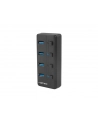natec Hub USB 4 porty Mantis 2 USB 3.0 z włącznikiem + zasilacz - nr 37