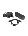 natec Hub USB 4 porty Mantis 2 USB 3.0 z włącznikiem + zasilacz - nr 41