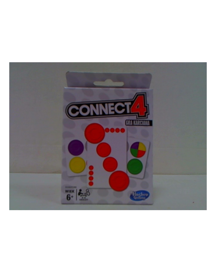 CONNECT 4 gra karciana E8388 HASBRO główny