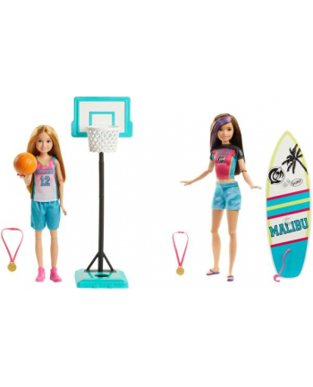 Barbie Sportowa siostra lalka GHK34 p6 MATTEL mix