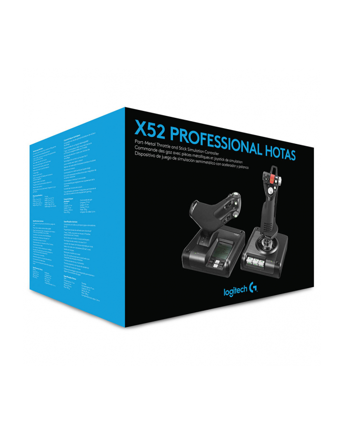 logitech G Saitek X52 Pro Flight Control System 945-000003 główny