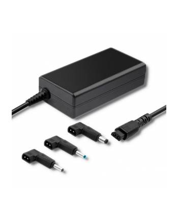 qoltec Zasilacz specjalizowany do HP | 65W | 3 wtyczki | + kabel zasilający nr 2