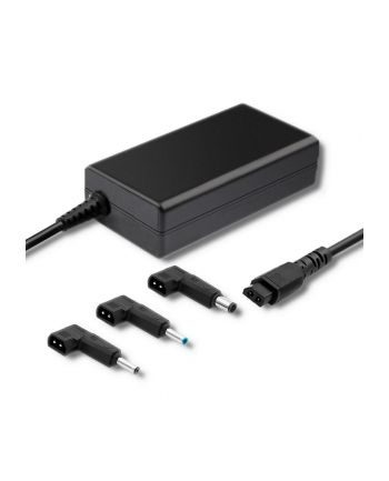 qoltec Zasilacz specjalizowany do HP | 65W | 3 wtyczki | + kabel zasilający nr 1