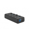 natec Hub USB 4 porty Mantis 2 USB 3.0 z włącznikiem + zasilacz - nr 49