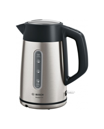 Bosch Design Line TWK4P440, kettle (stainless steel / black, 1.7 liters)