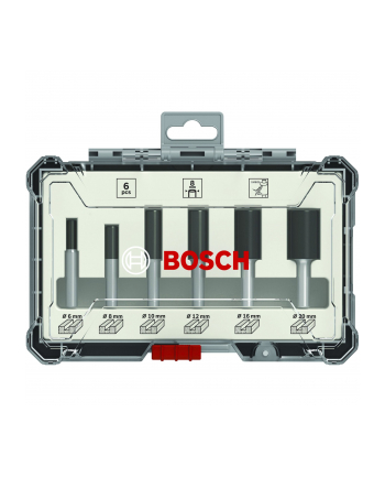 bosch powertools Bosch cutter set 6 pcs Straight 6mm shank - 2607017465