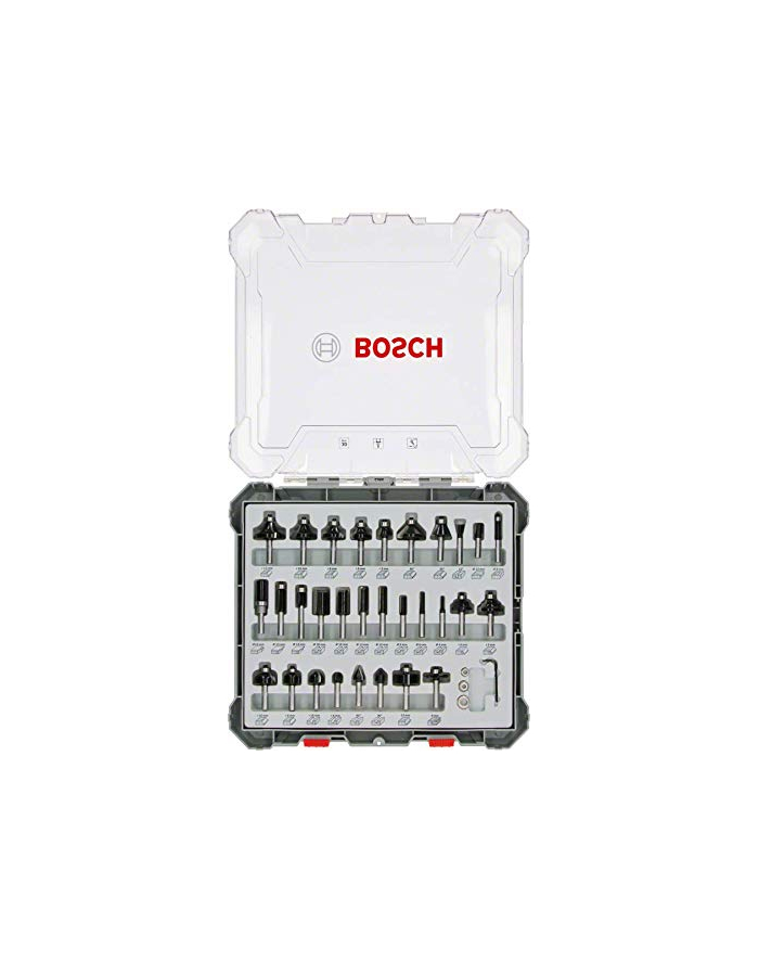 bosch powertools Bosch cutter set 30 pcs Mixed 8mm shank - 2607017475 główny