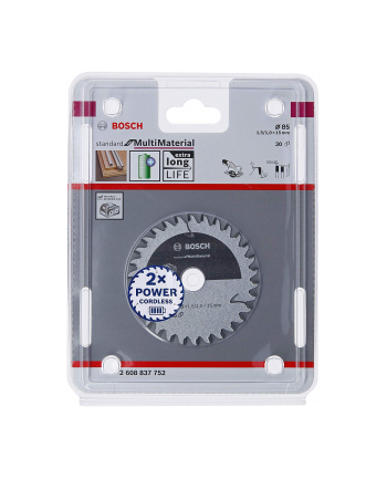 bosch powertools Bosch circular saw. SfMM 85x15x1.5 / 1.0x30T - 2608837752